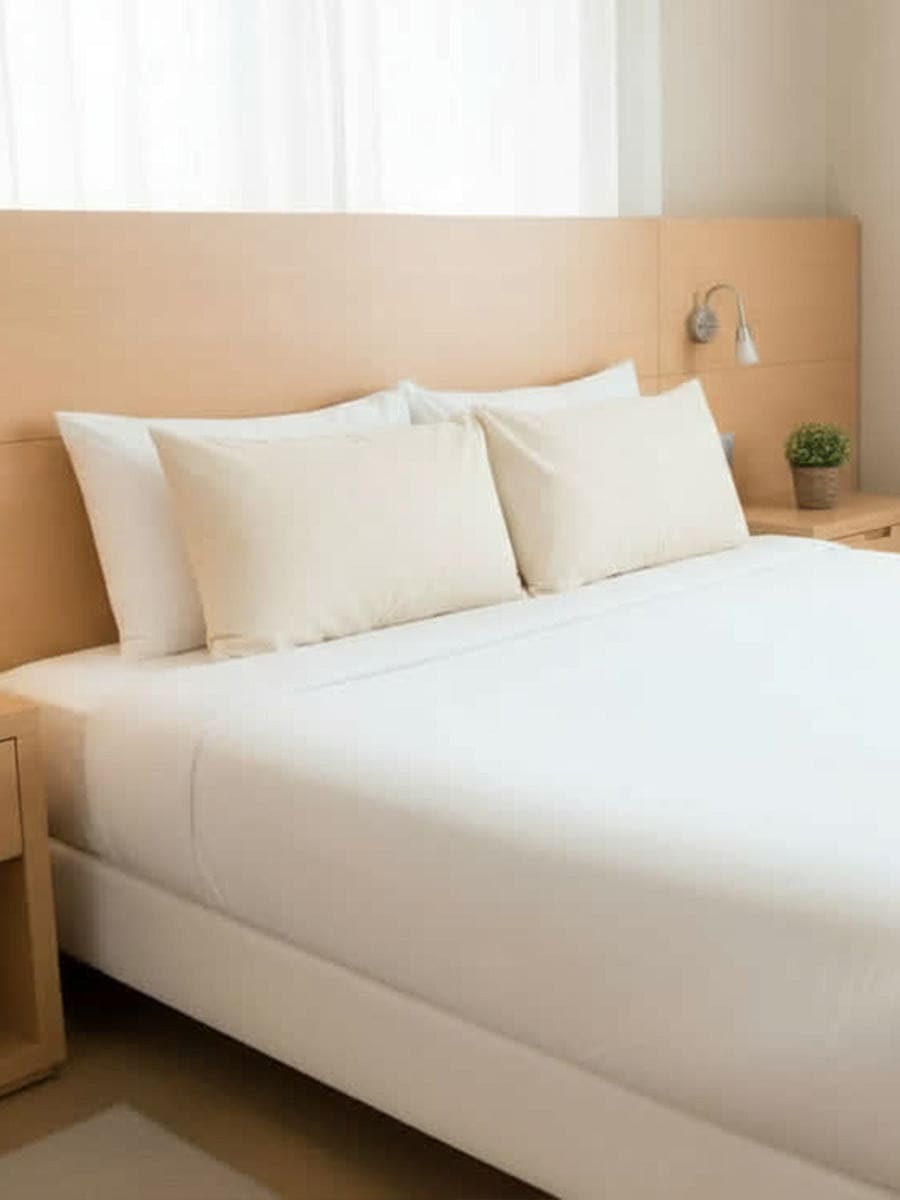 Coppia Federe Caldo Cotone Tinta Unita Essenza - Daltex