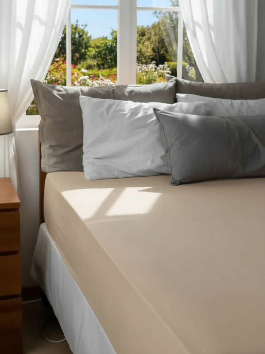 Lenzuolo Sotto Con Angoli Tinta Unita Essenza Fuori Misura - Daltex