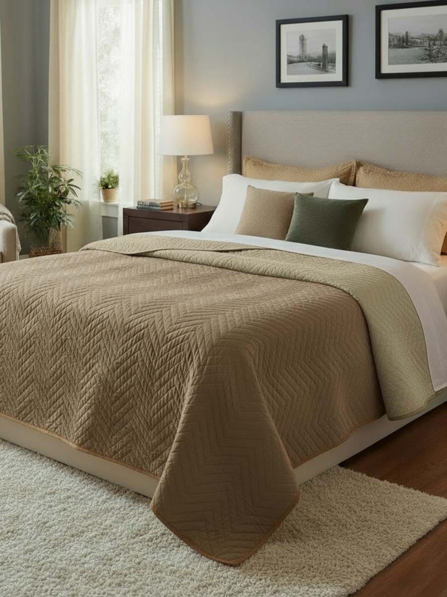 Trapuntino In Microfibra Anallergico Bicolor Duplex - Daltex