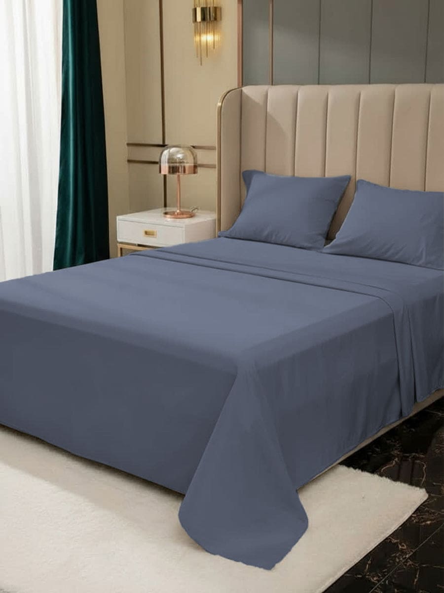 Lenzuola di Sopra Melange Tinte in Filo -  Bossi