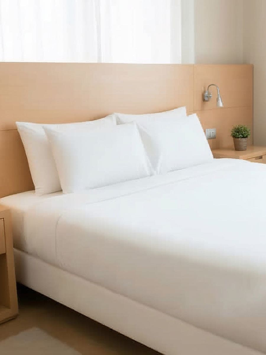 Coppia Federe Caldo Cotone Tinta Unita Essenza - Daltex