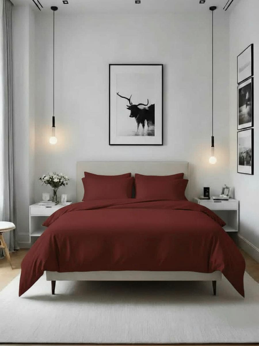 Parure Copripiumino Caldo Cotone Essenza - Daltex