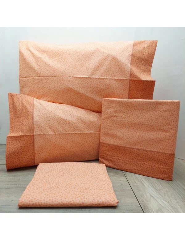 Completo Letto Lenzuola Caos 100% Cotone Percalle - Maè Via Roma 60
