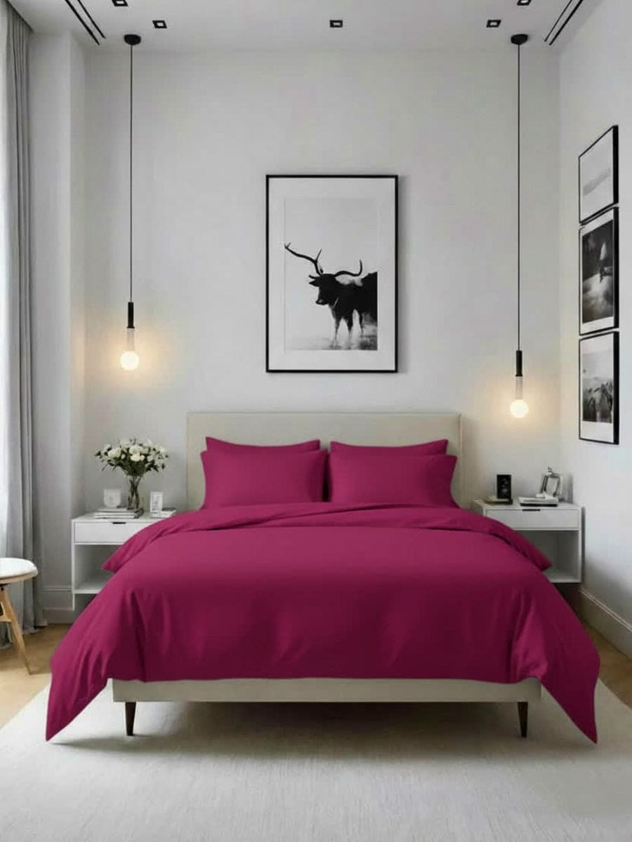 Parure Copripiumino Caldo Cotone Essenza - Daltex