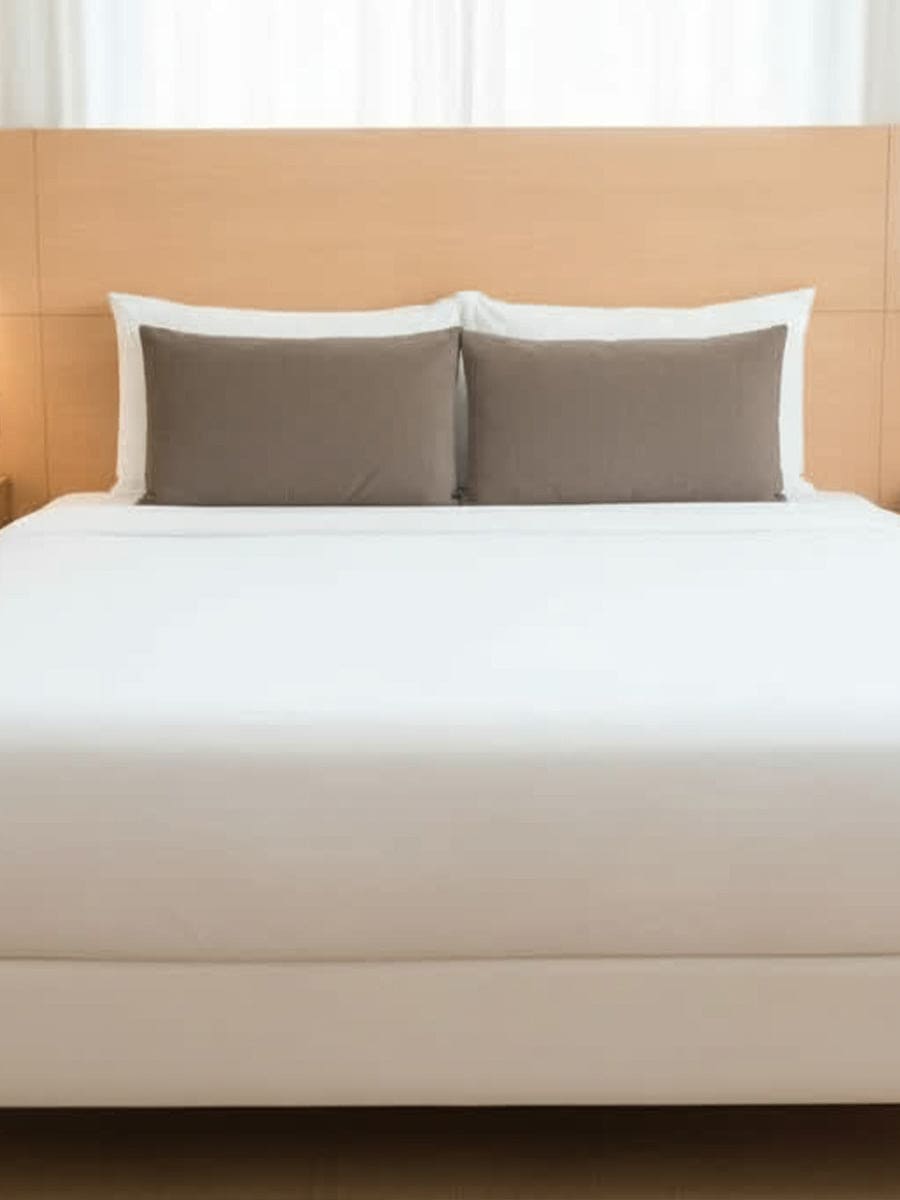 Coppia Federe Caldo Cotone Tinta Unita Essenza - Daltex