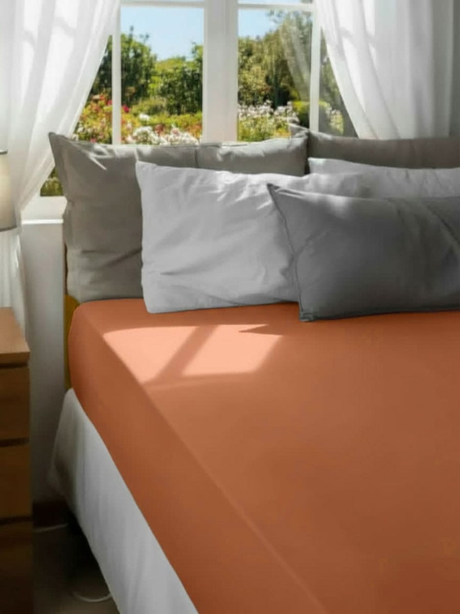 Lenzuolo Sotto Con Angoli Tinta Unita Essenza Fuori Misura - Daltex