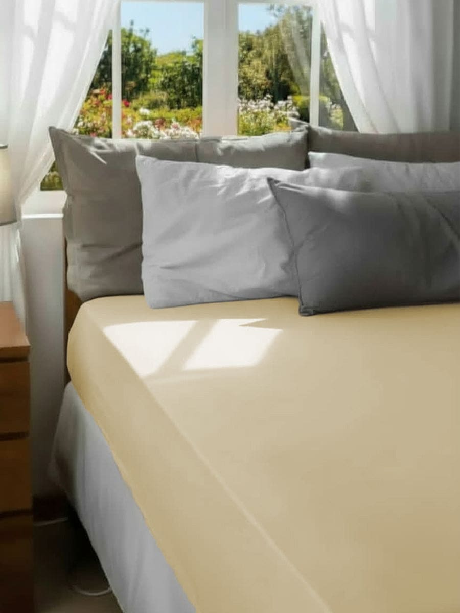 Lenzuolo Sotto Con Angoli Tinta Unita Essenza - Daltex