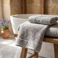 Coppia Asciugamani Viso e Ospite In Spugna 450 Grammi Cashmere/ 15 Colori - Daltex