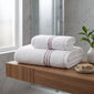 Set Coppiola e Telo Doccia in Spugna Ricamata Luxury 100% Cotone - Daunex