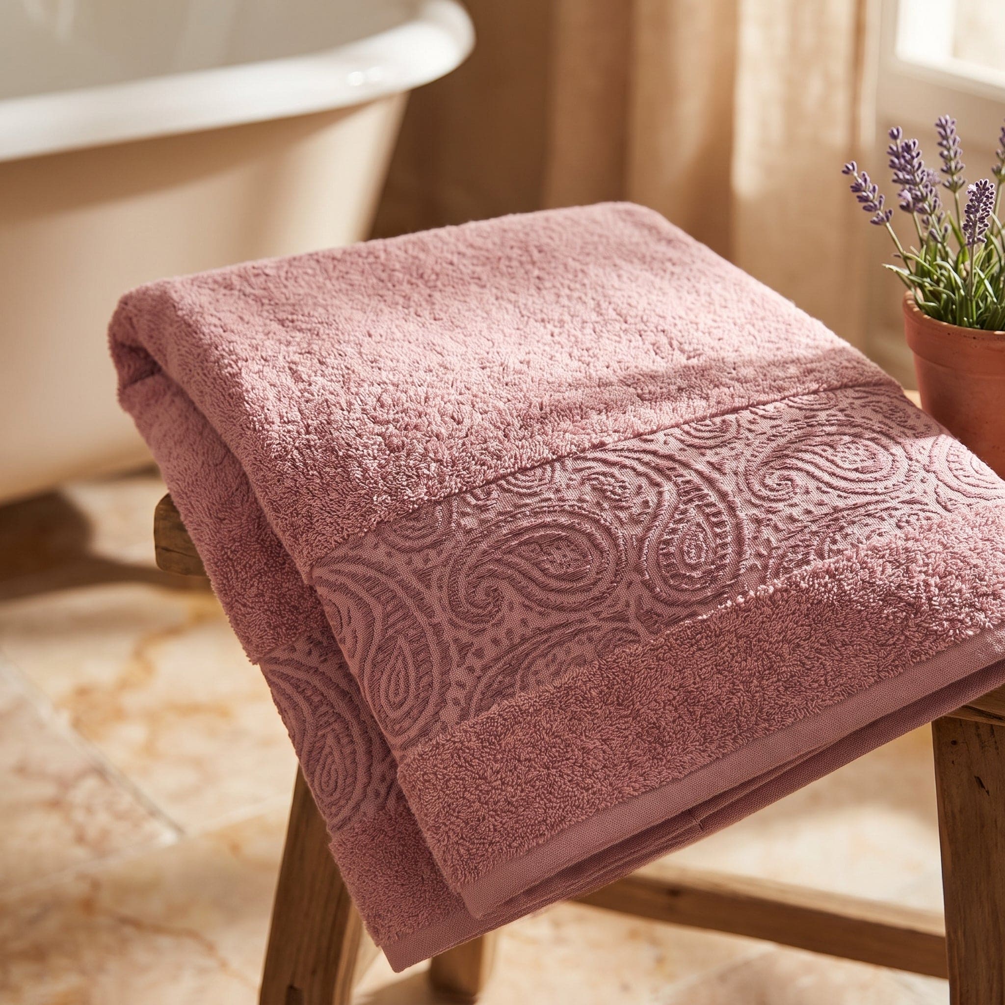 Telo Doccia Spugna 450 grammi Cotone Naturale Cashmere - Daltex