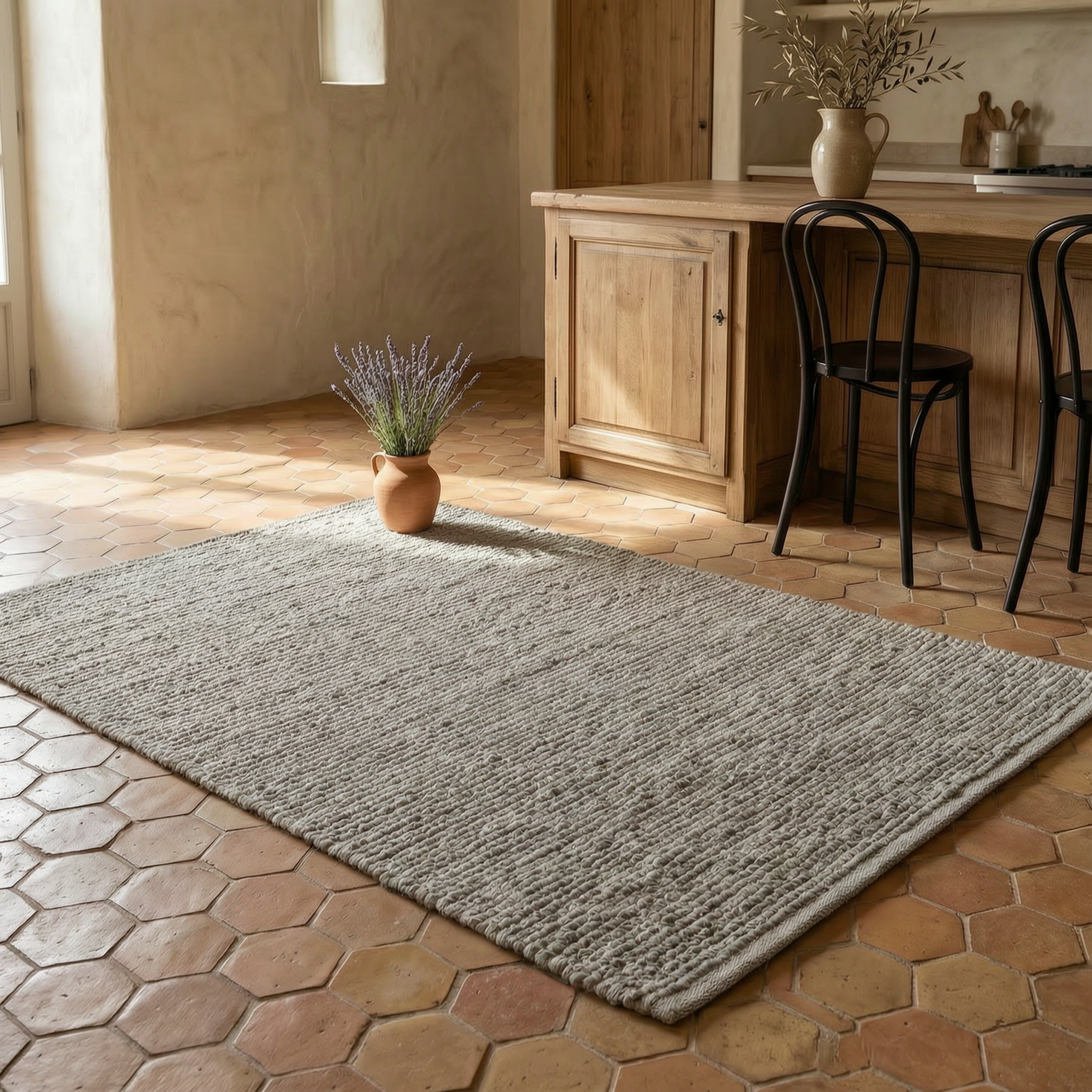 Tappeto Madras in 100% Cotone Daunex — 5 Colori · 3 Misure
