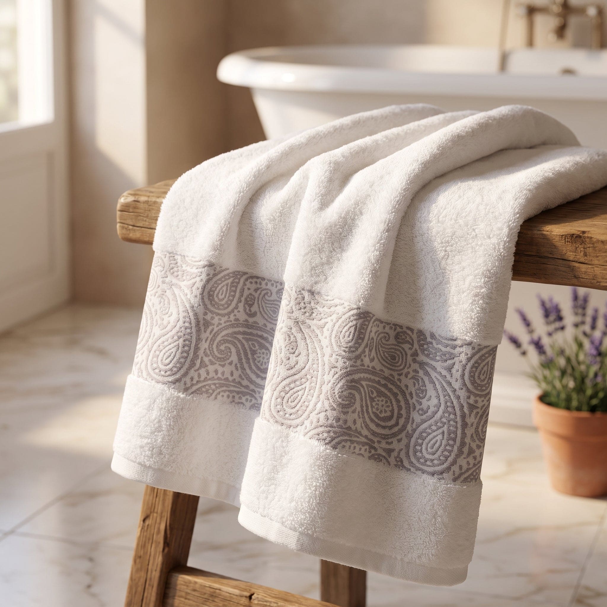 Telo Doccia Spugna 450 grammi Cotone Naturale Cashmere - Daltex