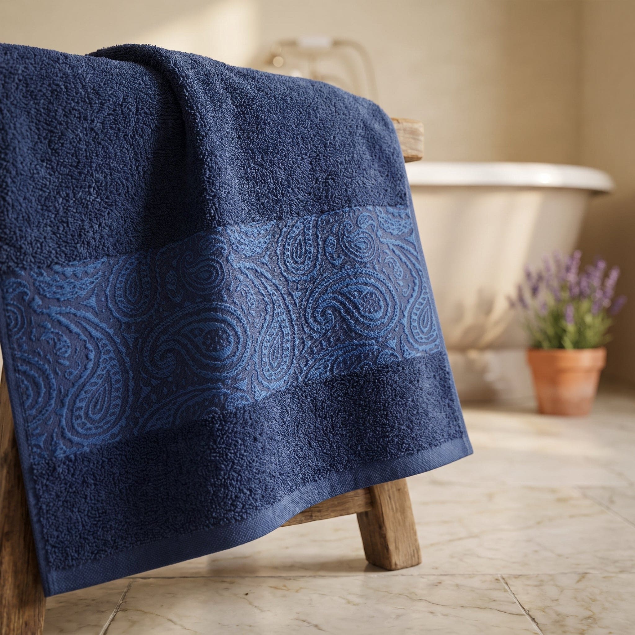 Telo Doccia Spugna 450 grammi Cotone Naturale Cashmere - Daltex
