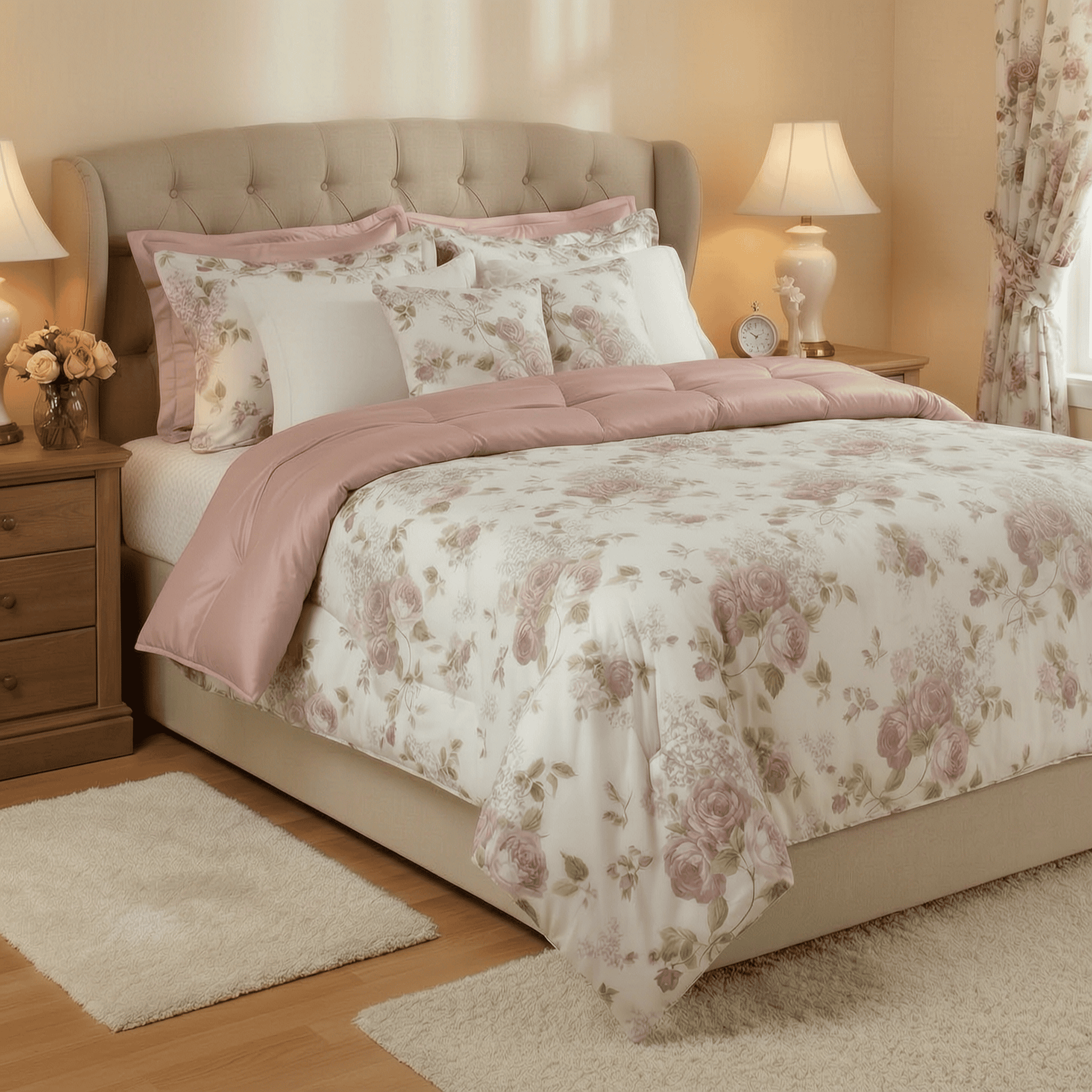 Trapunta 100% Cotone Double Face Sanderson - Daltex