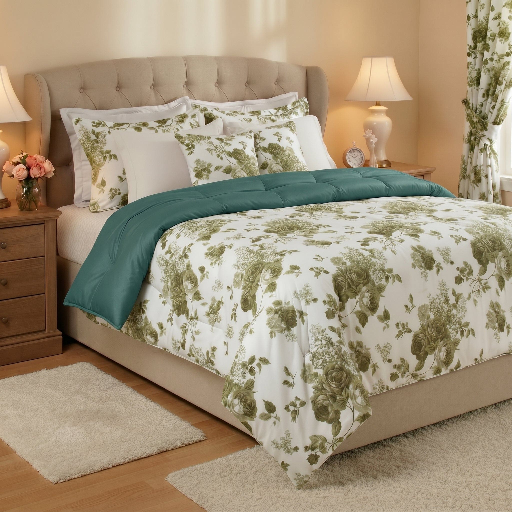 Trapunta 100% Cotone Double Face Sanderson - Daltex