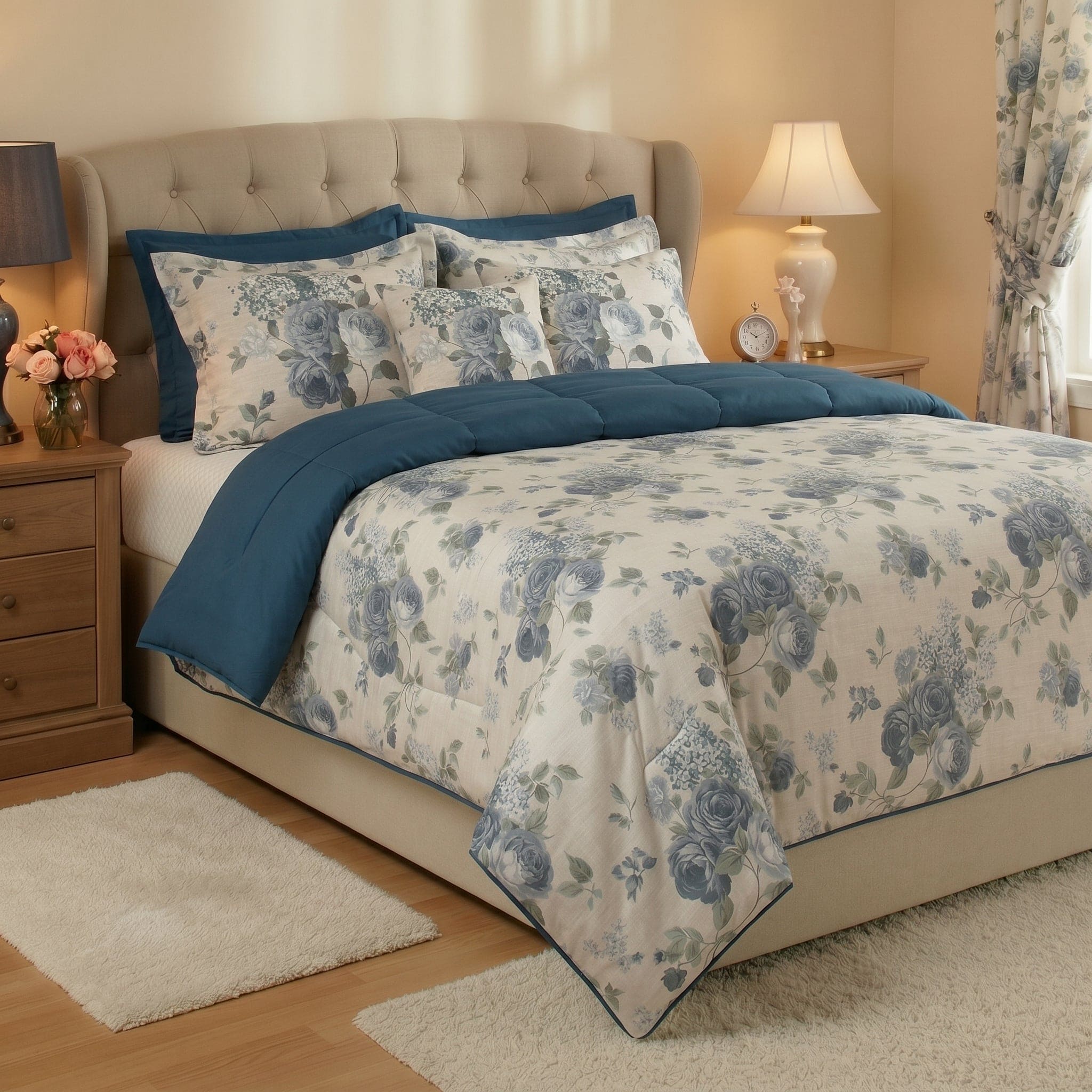 Trapunta 100% Cotone Double Face Sanderson - Daltex