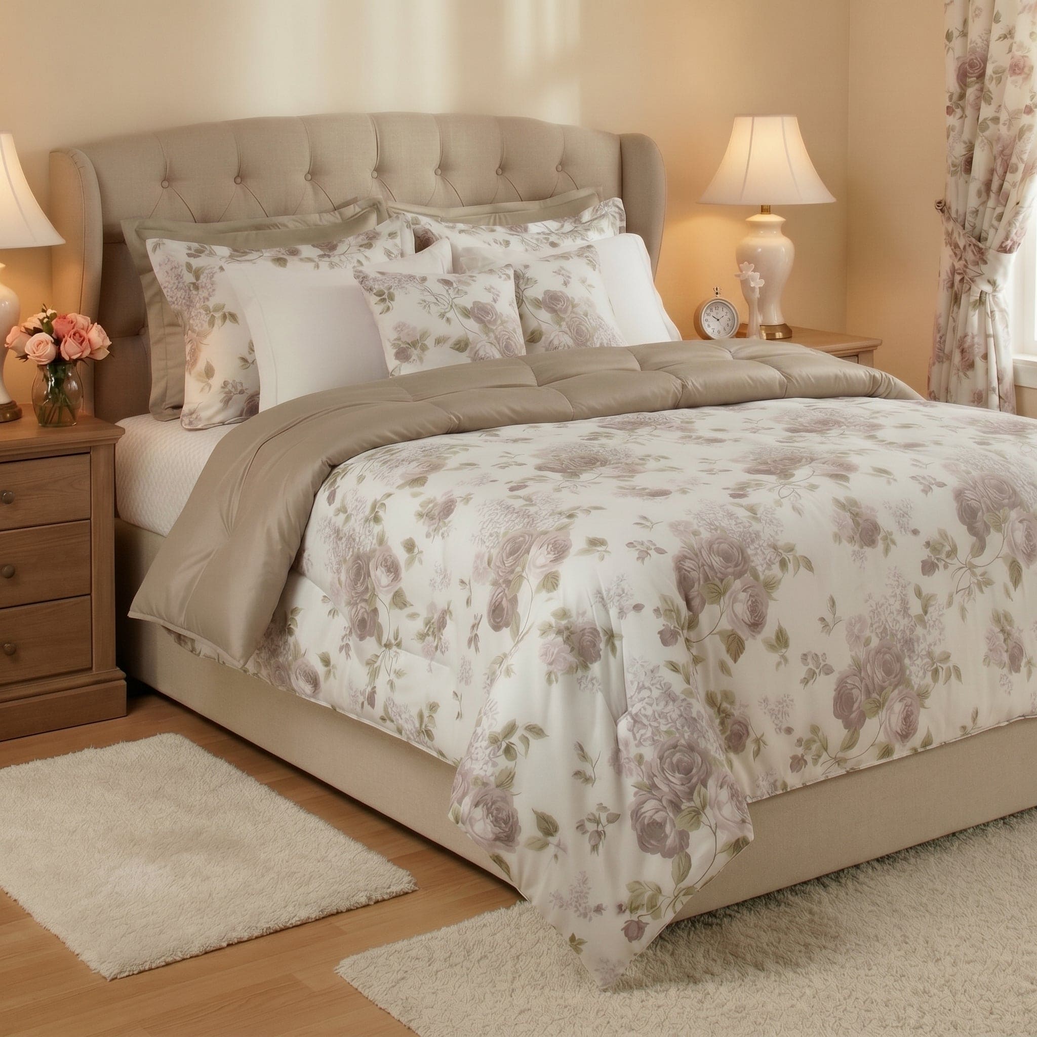 Trapunta 100% Cotone Double Face Sanderson - Daltex