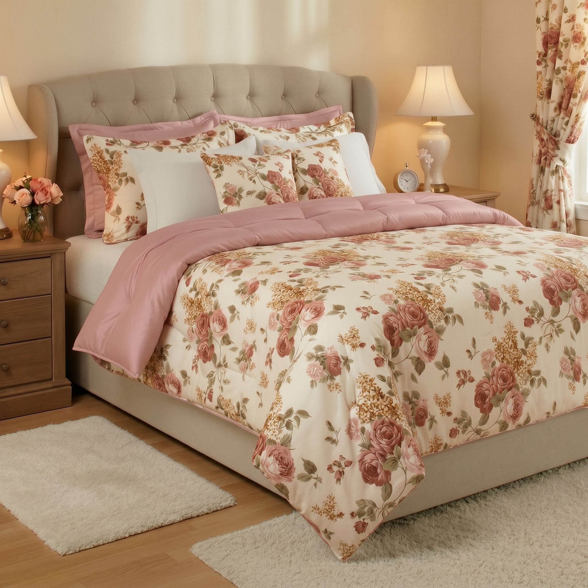 Trapunta 100% Cotone Double Face Sanderson - Daltex