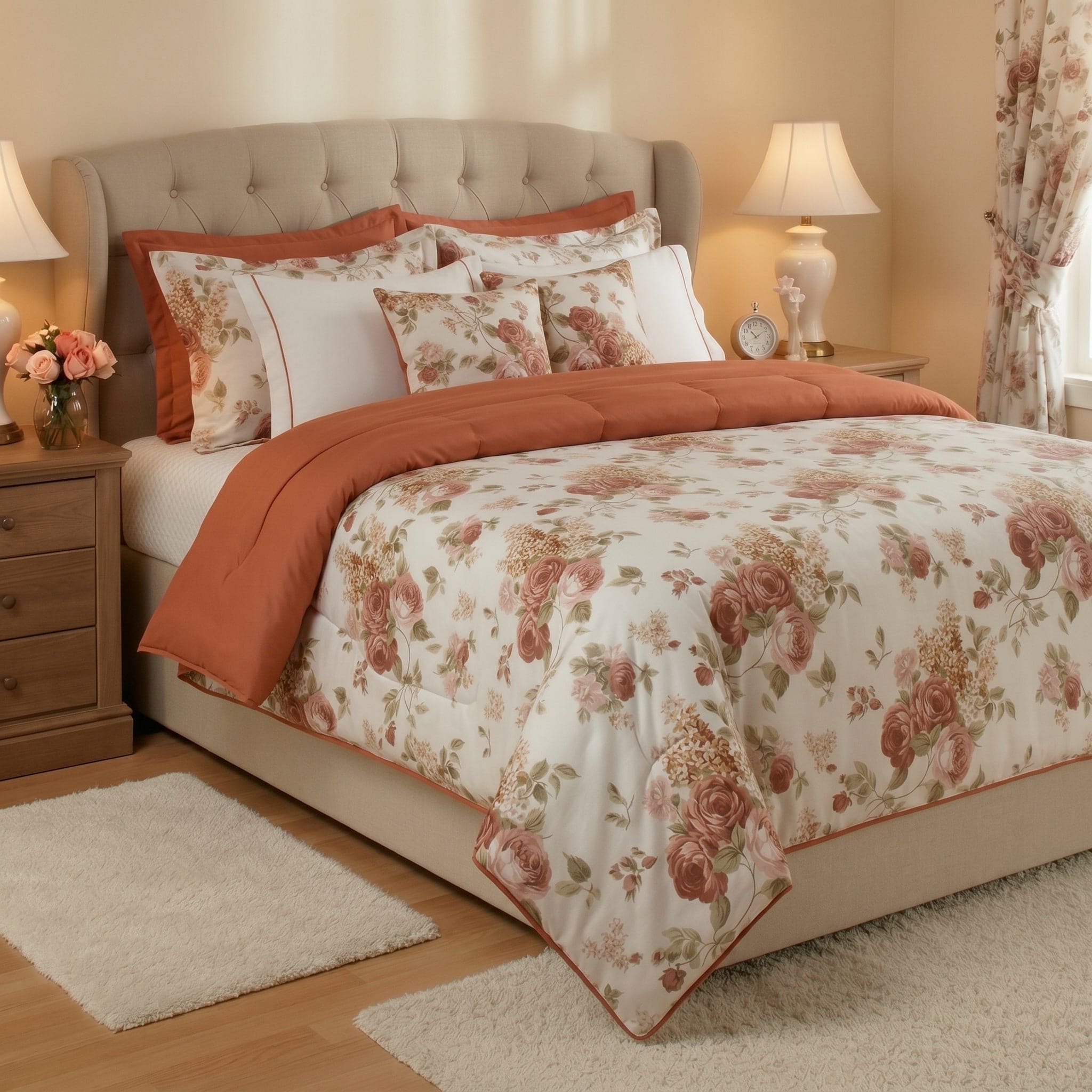Trapunta 100% Cotone Double Face Sanderson - Daltex