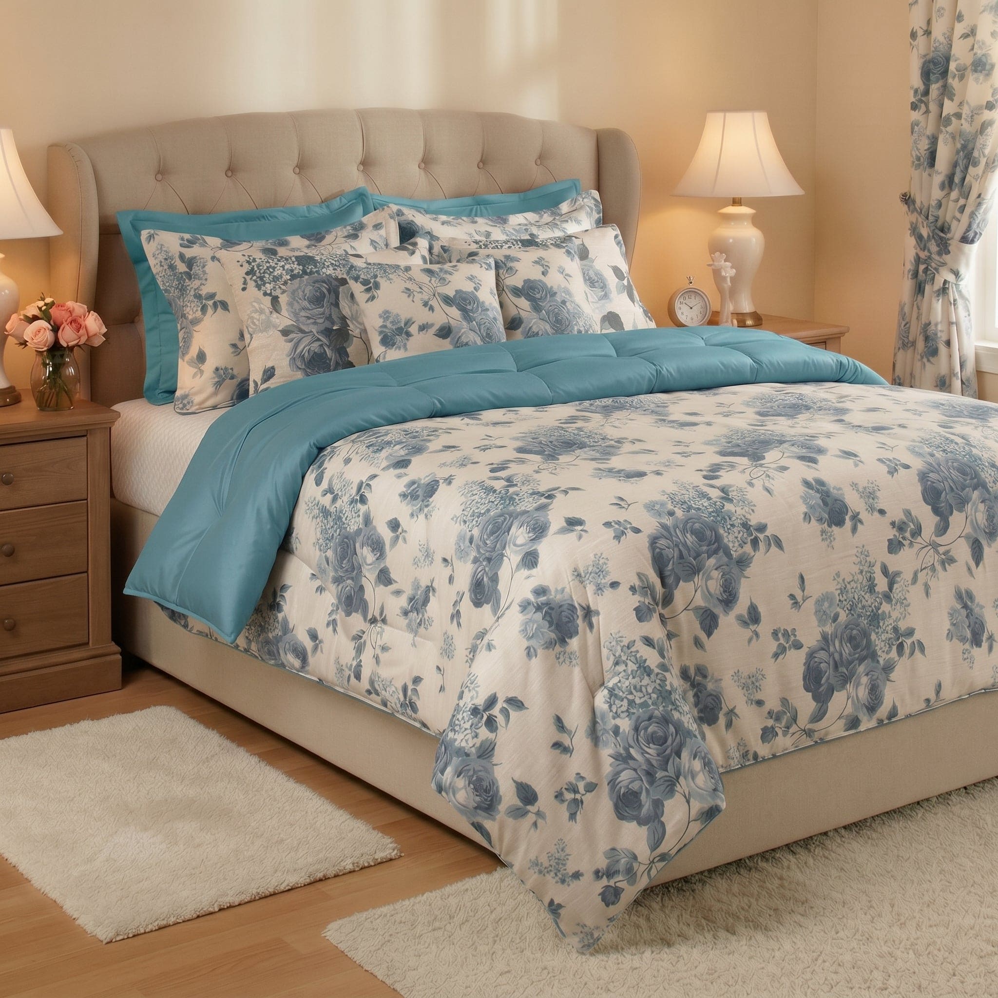 Trapunta 100% Cotone Double Face Sanderson - Daltex