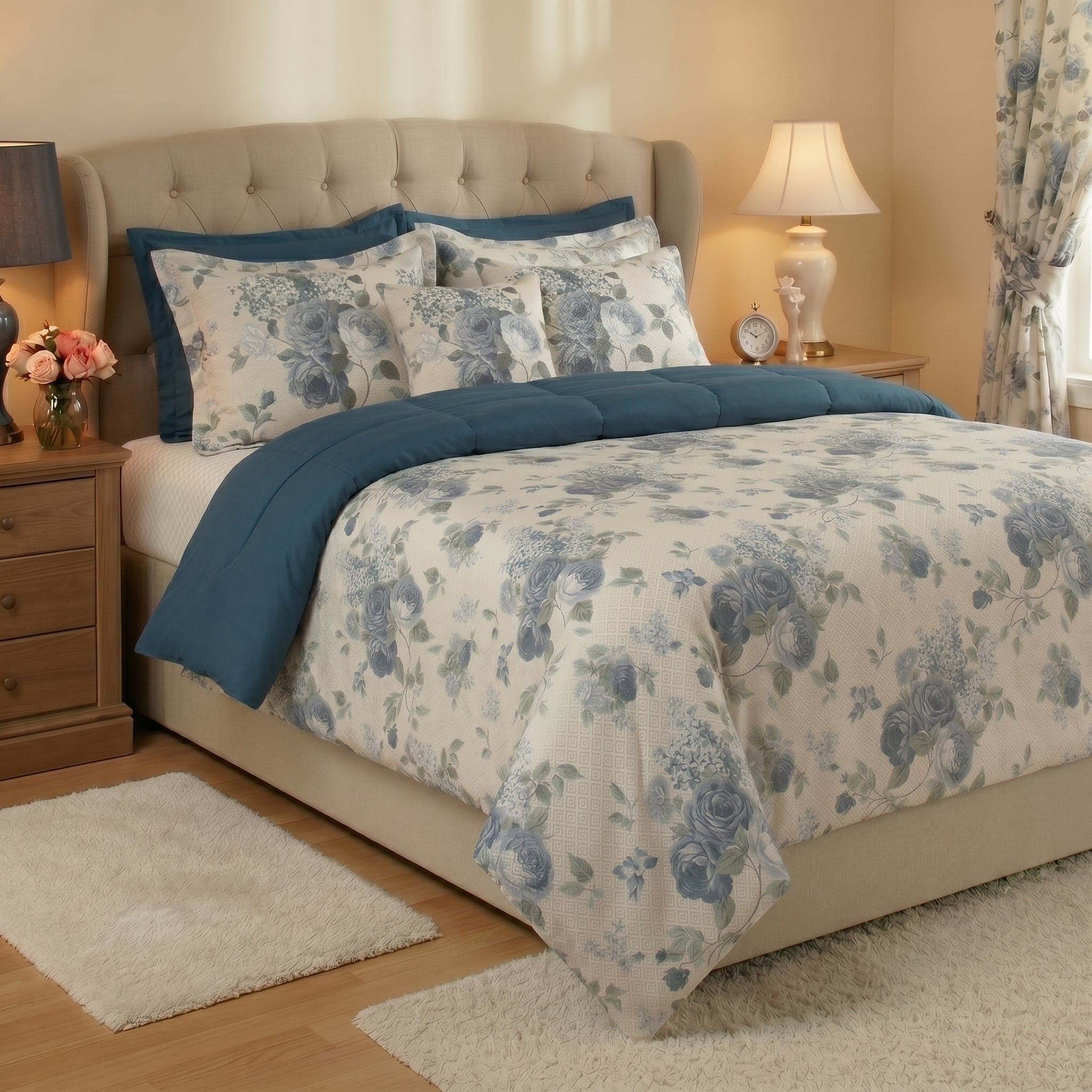 Trapunta 100% Cotone Double Face Sanderson - Daltex