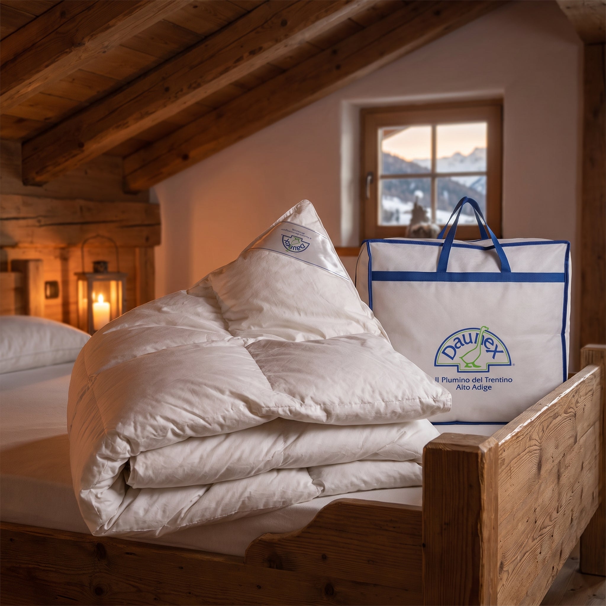 Piumino d'Oca Baita Medium Daunex – 90% Piumino 10% Piumetta, Esclusivo Fioravanti 1920