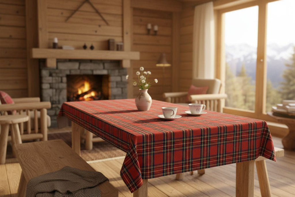 Daunex Tovaglia 100% cotone Tartan