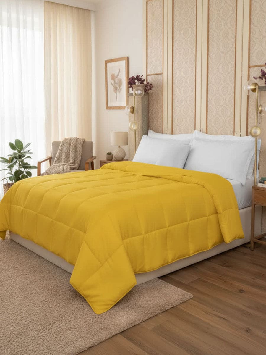 Trapunta Matrimoniale In Raso Di Cotone Camelia - Daltex