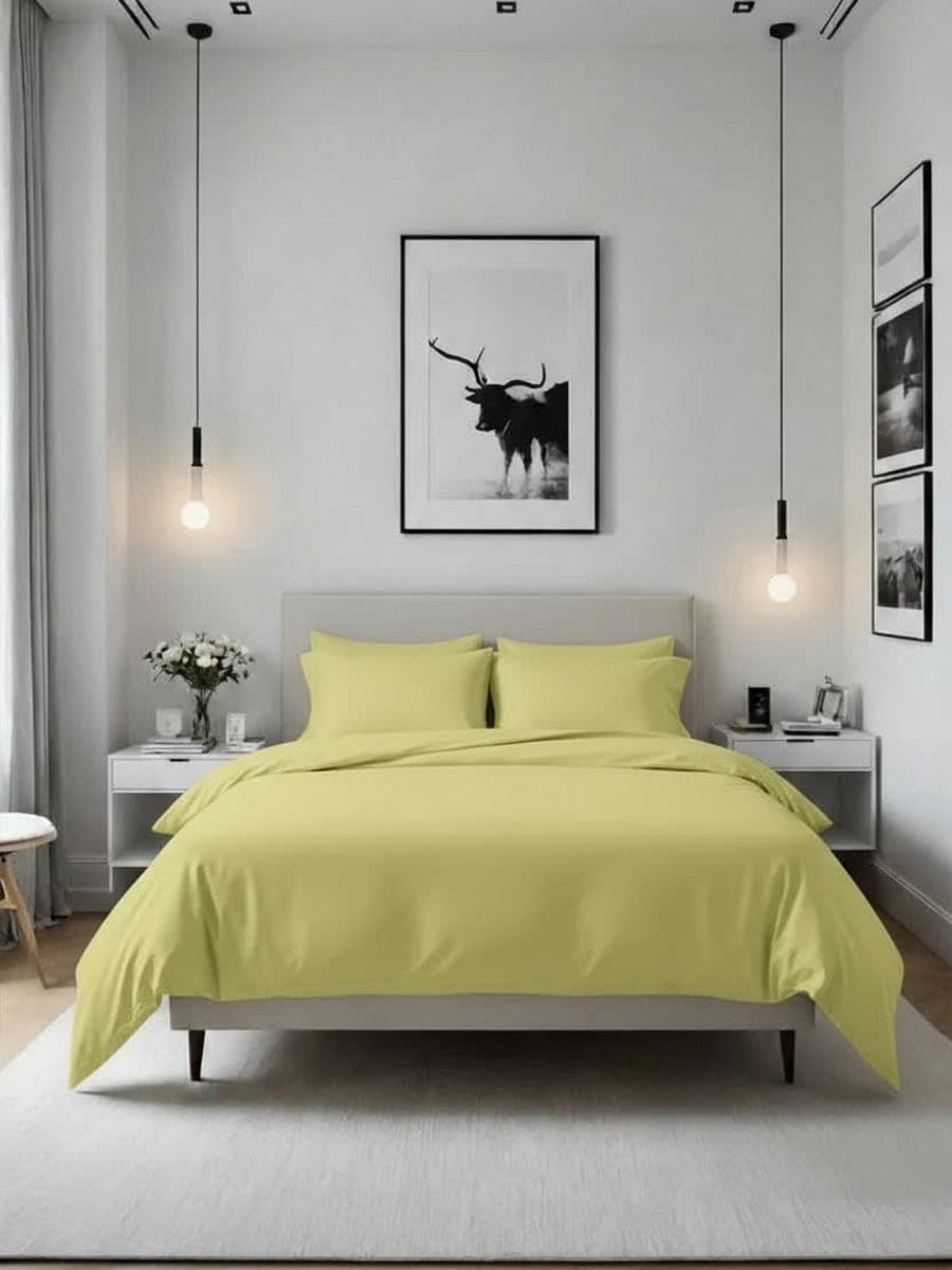 Parure Copripiumino Caldo Cotone Essenza - Daltex