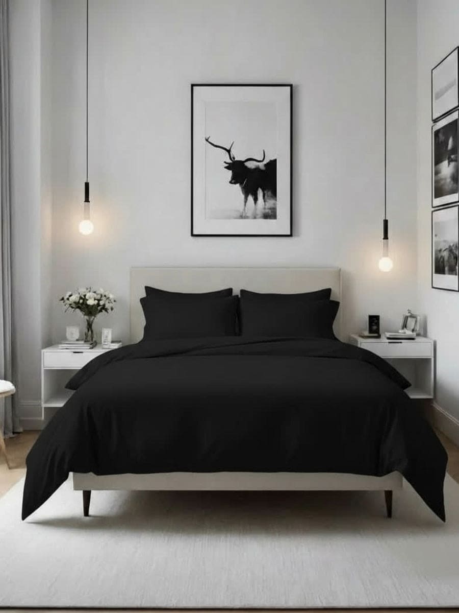 Parure Copripiumino Caldo Cotone Essenza - Daltex