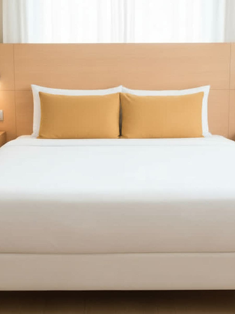 Coppia Federe Caldo Cotone Tinta Unita Essenza - Daltex