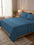 Completo Letto In Puro Cotone Naturale Tinta Unita Essenza - Daltex