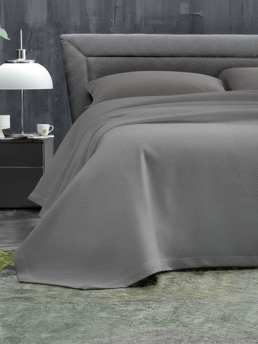 Copriletto In Piquet di Cotone Ideal - Coccoy