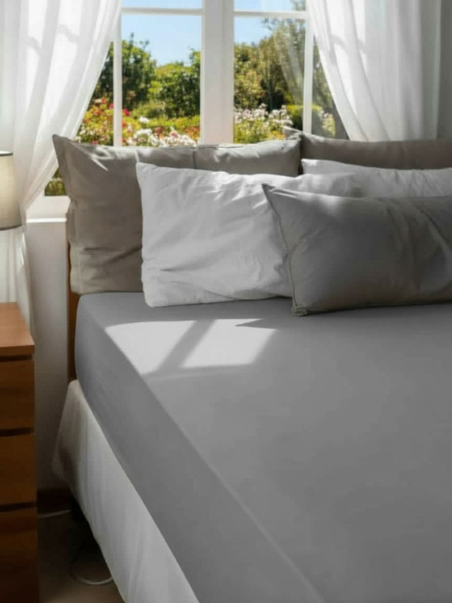 Lenzuolo Sotto Con Angoli Tinta Unita Essenza Fuori Misura - Daltex