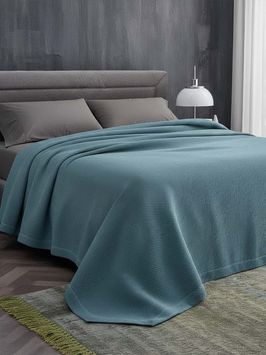 Copriletto In Piquet di Cotone Ideal - Coccoy