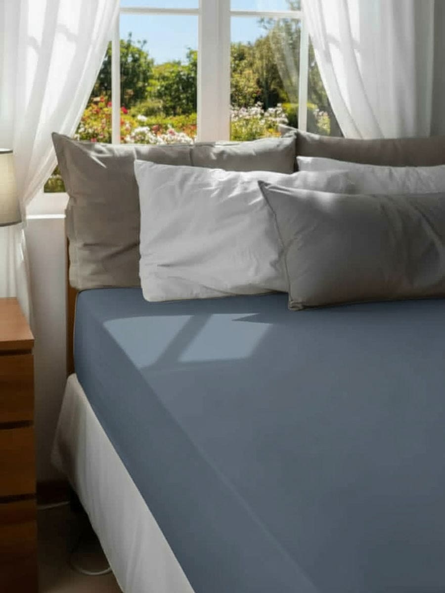 Lenzuolo Sotto Con Angoli Tinta Unita Essenza Fuori Misura - Daltex