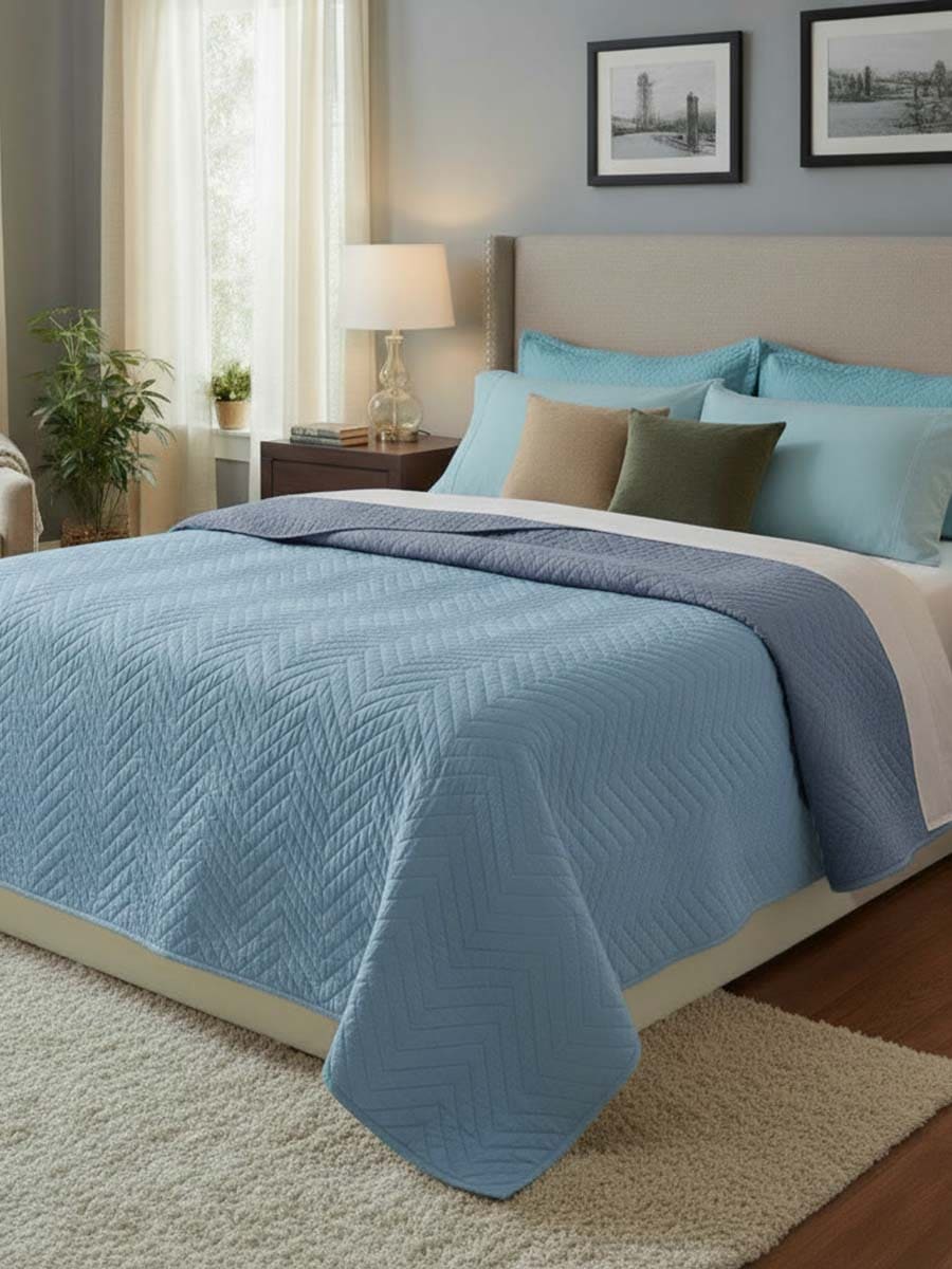 Trapuntino In Microfibra Anallergico Bicolor Duplex - Daltex