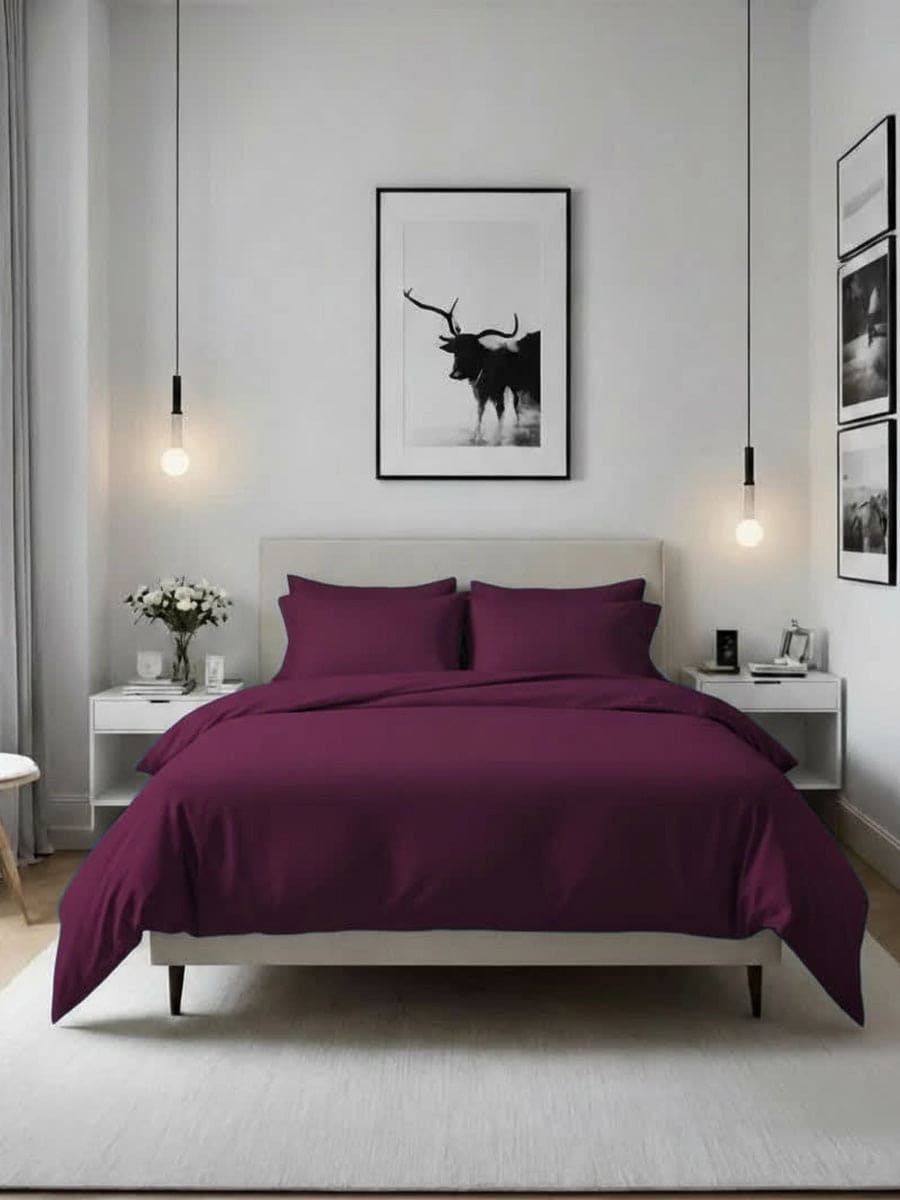 Parure Copripiumino Caldo Cotone Essenza - Daltex