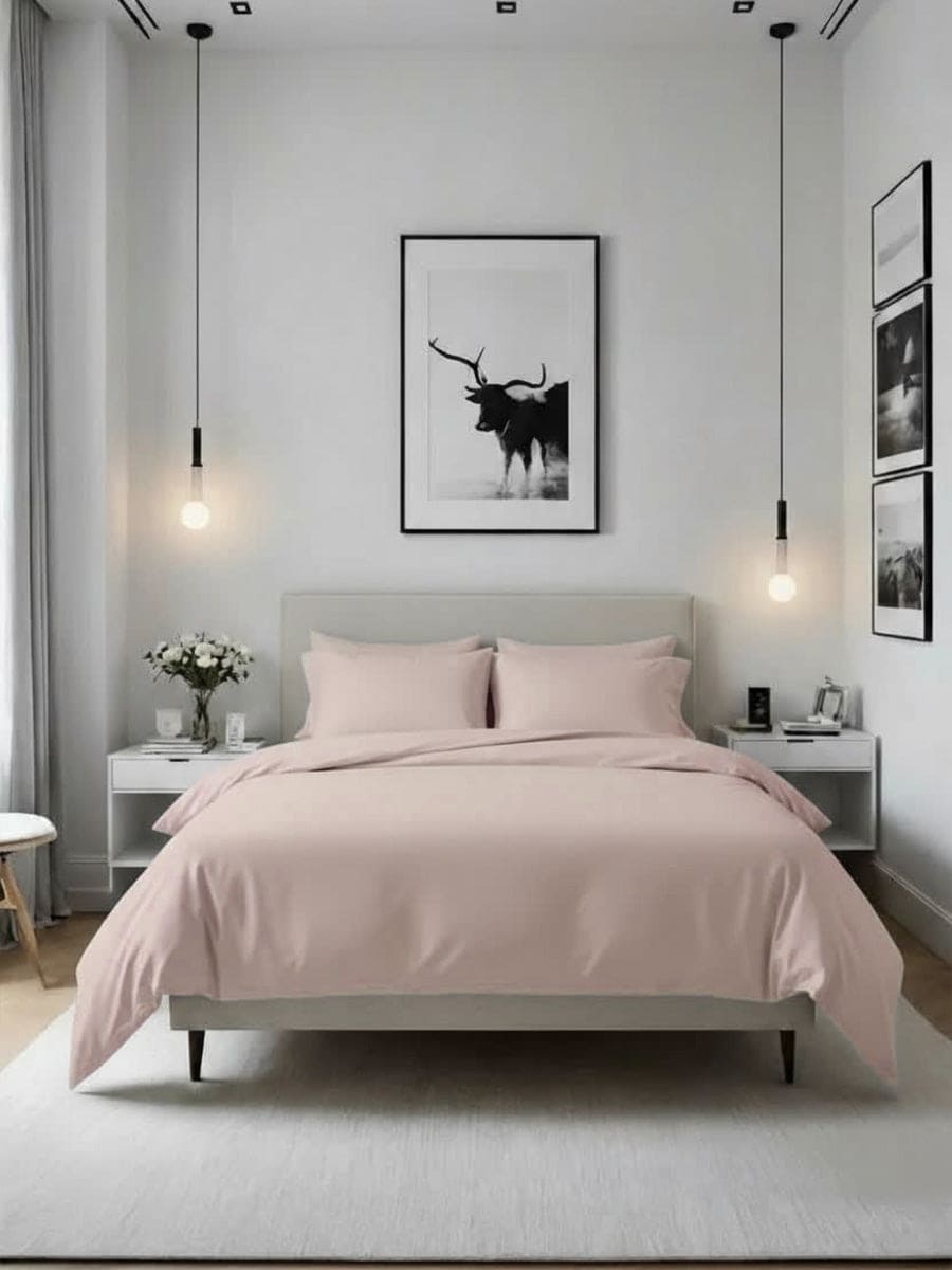 Parure Copripiumino Caldo Cotone Essenza - Daltex