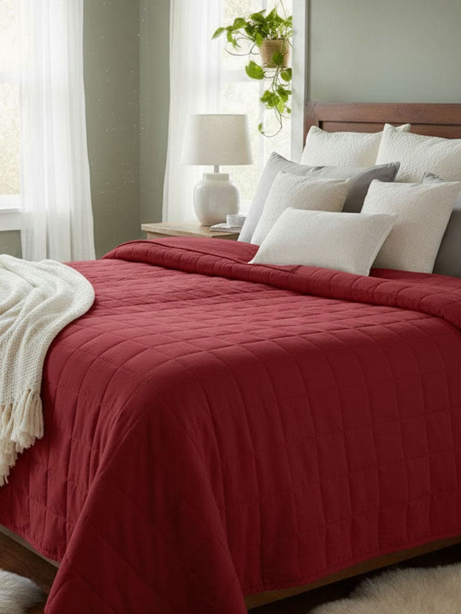 Trapuntino In Raso Di Cotone Naturale Camelia - Daltex