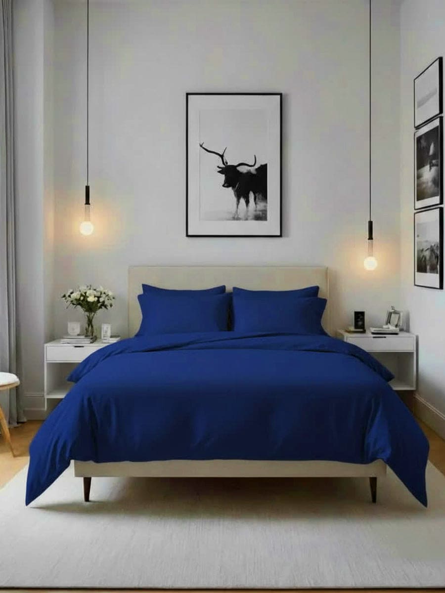 Parure Copripiumino Caldo Cotone Essenza - Daltex