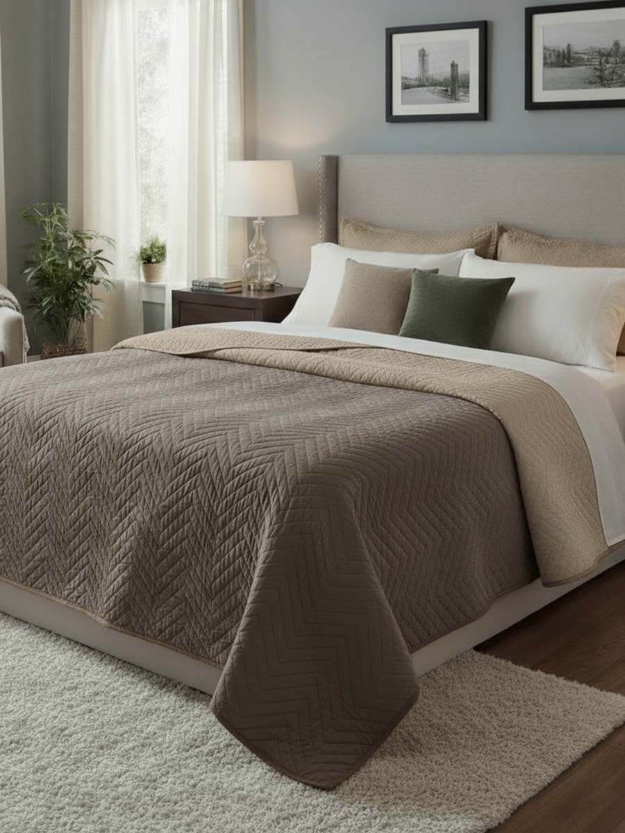 Trapuntino In Microfibra Anallergico Bicolor Duplex - Daltex