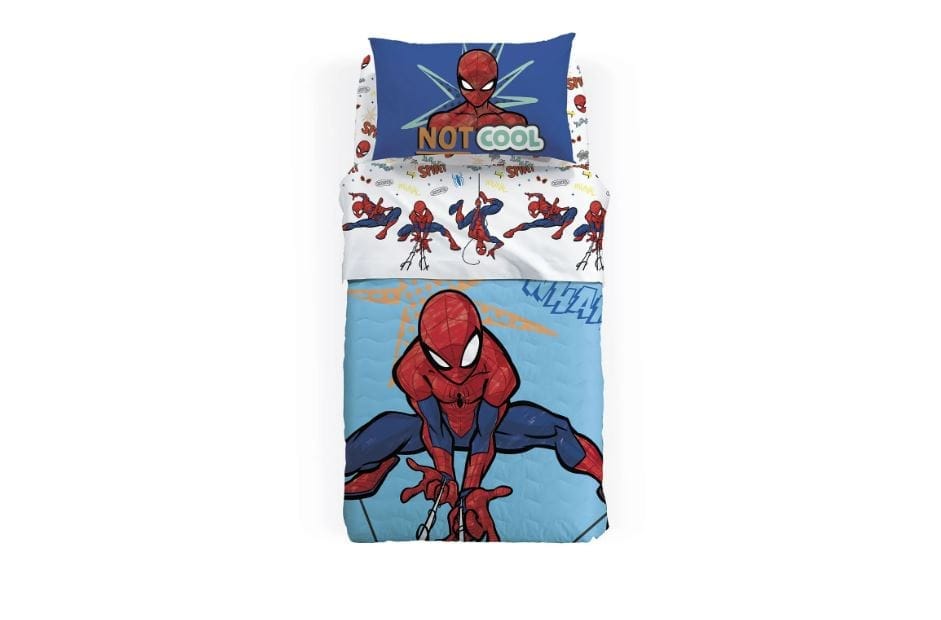 Copriletto 100% cotone Spider-man Cool Marvel