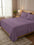 Completo Letto In Puro Cotone Naturale Tinta Unita Essenza - Daltex