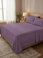 Completo Letto In Puro Cotone Naturale Tinta Unita Essenza - Daltex
