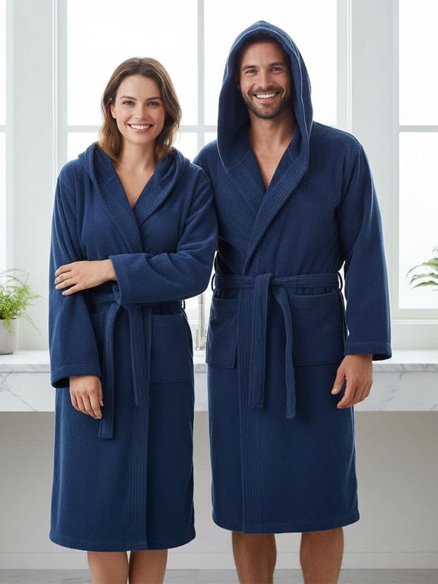 Accappatoio in spugna di cotone vegana Vegan- Vossen