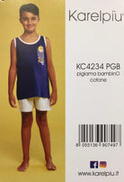 Pigiama da bambino con stampa basket Karel KC4234