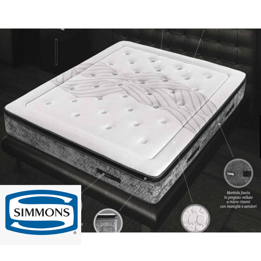 Materasso Simmons Oyster Black