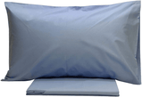 Completo letto azzurro polonio comprende federe, lenzuolo di sotto, lenzuola di sopra. singolo, matrimoniale e piazza e mezza.