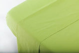 Lenzuolo di sopra in cotone tinta unita verde